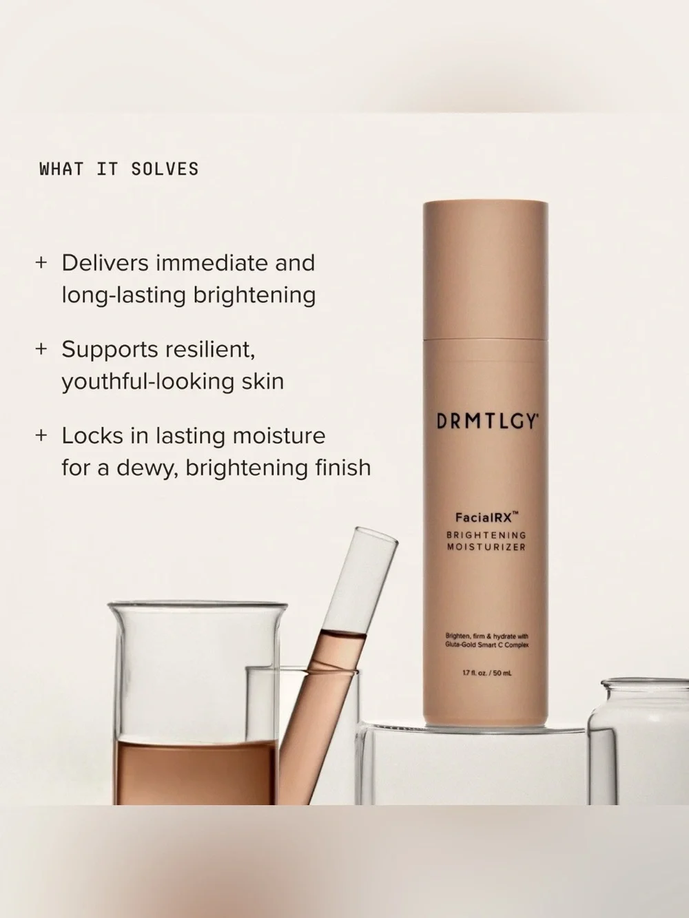DRMTLGY FacialRX Brightening Moisturizer (50 mL)
